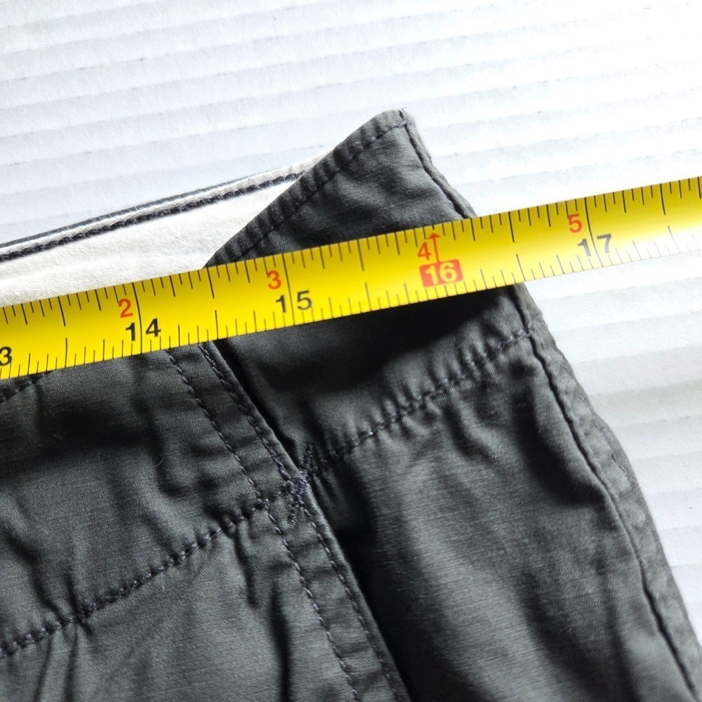 Relwen Charcoal Grey Flyweight Flex Chino Pant Cotton Spandex Zip Snap Fly 30 - Picture 10 of 11
